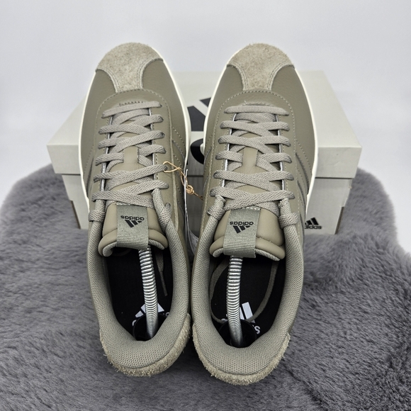 New adidas VL Court 3.0 Clay Core Black Men's Shoes Size 10 - Picture 5 of 8